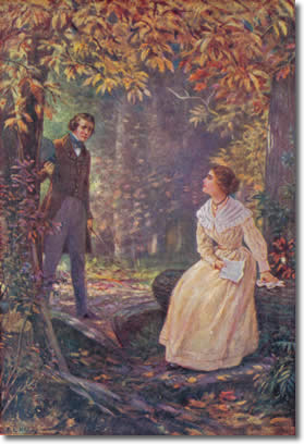 Phoebe Deane Color Frontispiece by E. L. Henry